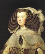 Diego Velazquez Portrait de la reine Marie-Anne (df02) oil painting on canvas